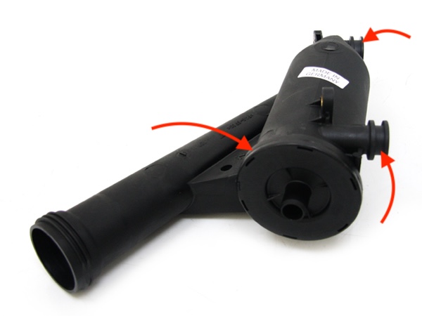 Porsche 924S/944 air-oil separator